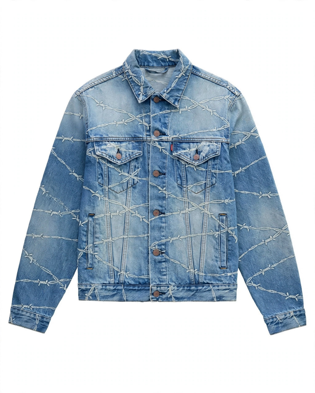 Jacket - Barbed wire