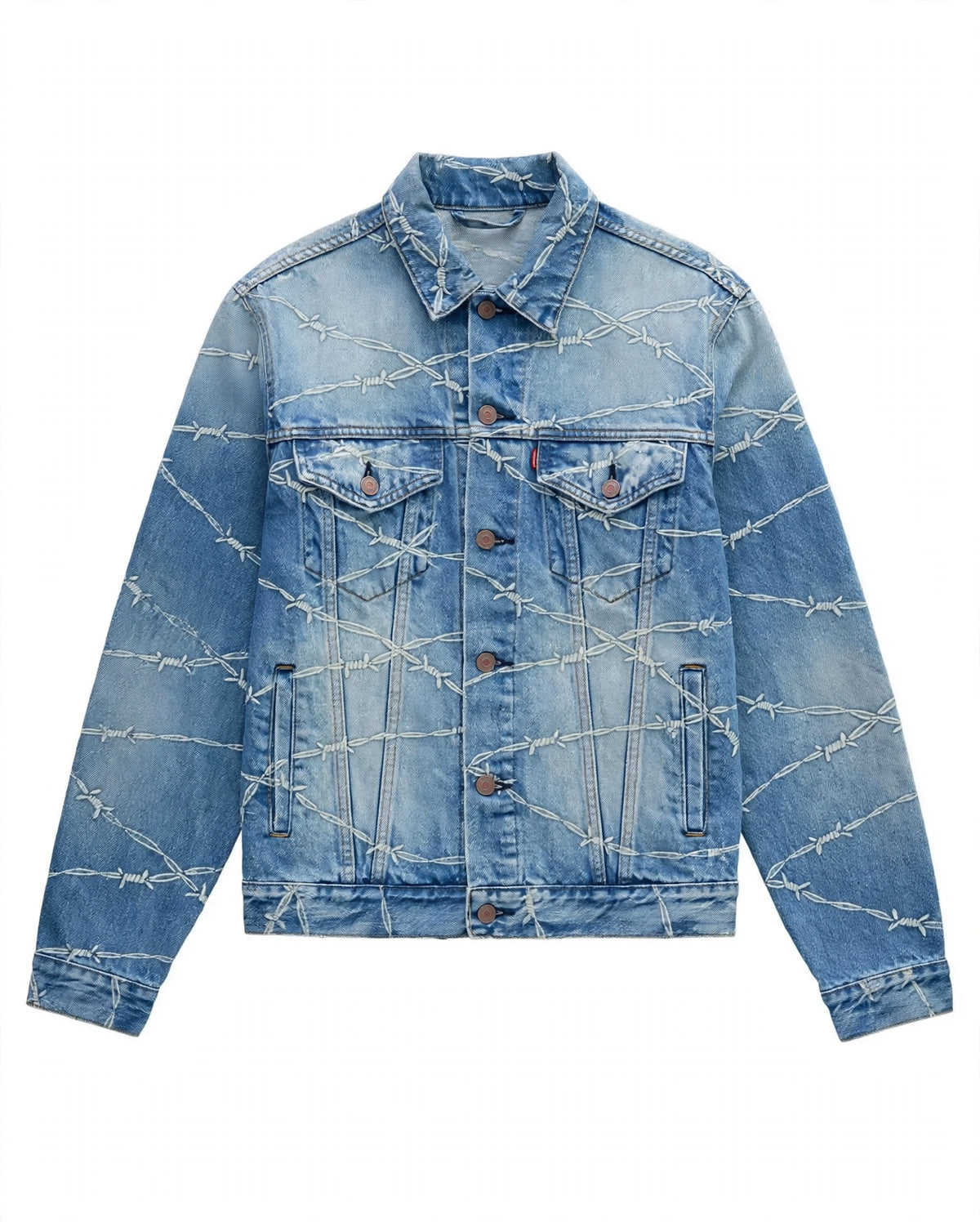 Jacket - Barbed wire