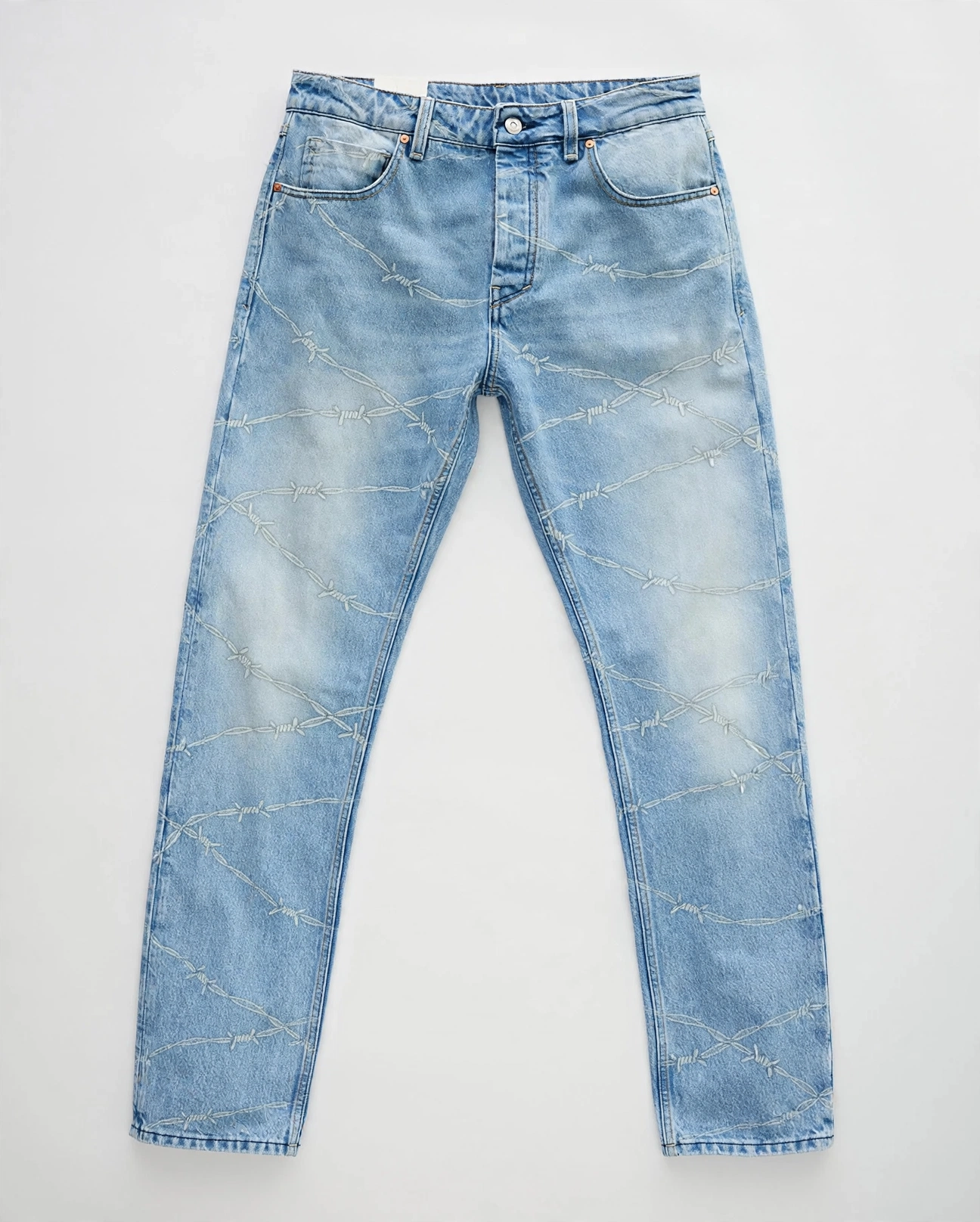 Jeans - Barbed wire