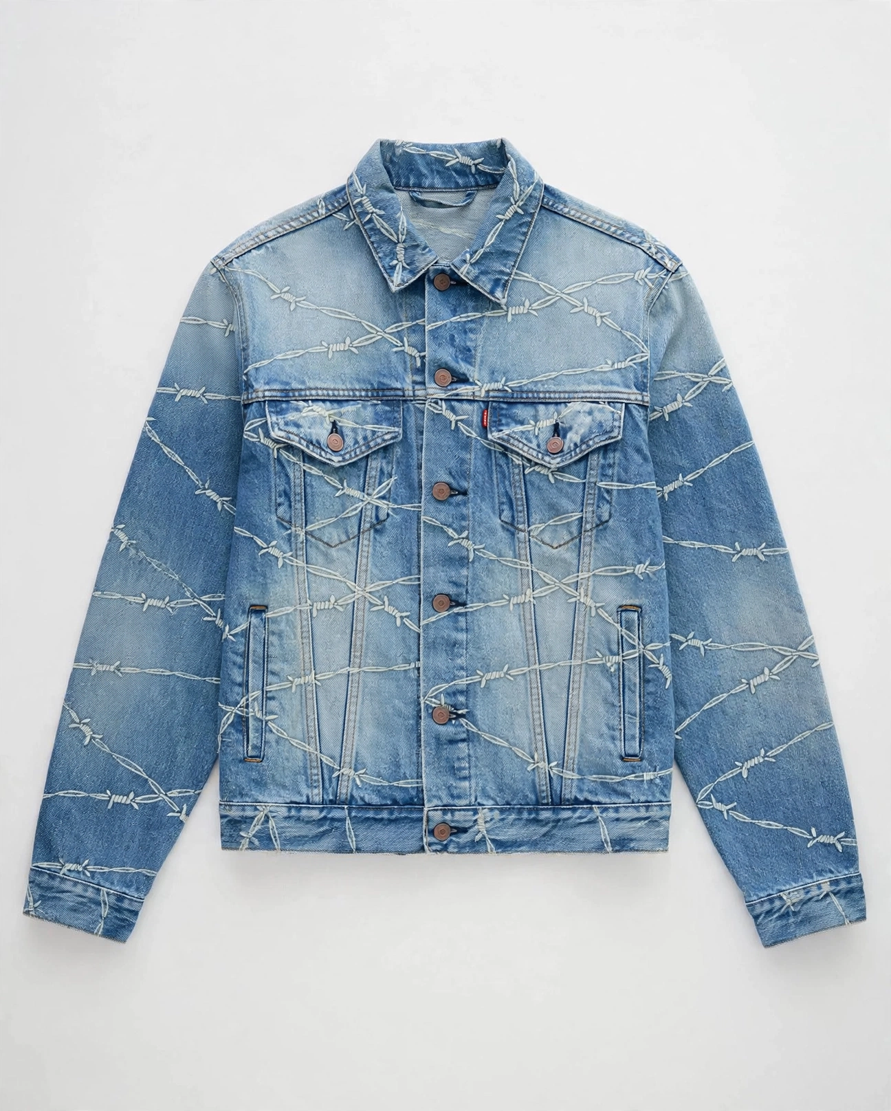 Jacket - Barbed wire