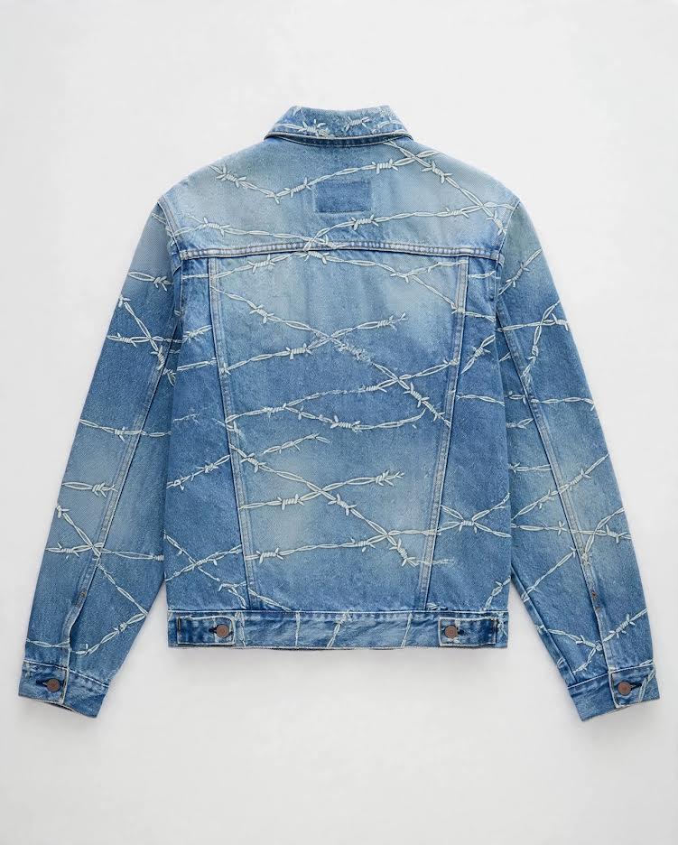 Jacket - Barbed wire